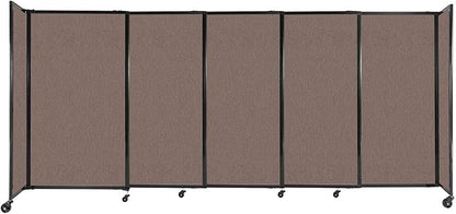 Versare Straightwall Sliding Portable Wall Partition | Freestanding Office by VERSARE