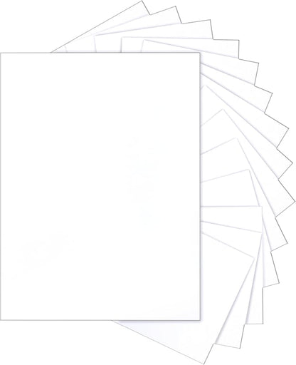 Silunkia 40 Sheets White Cardstock 8.5 x 11 Printer Paper, 75lb White Paper by Silunkia
