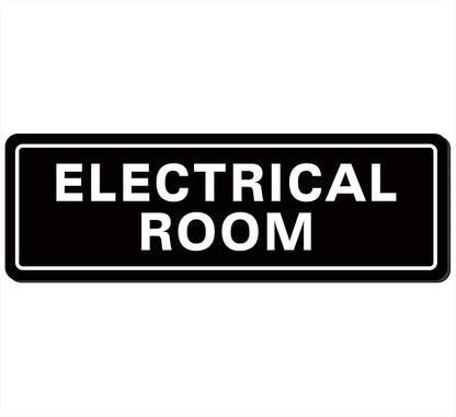 Electrical Room Sign by Unknown