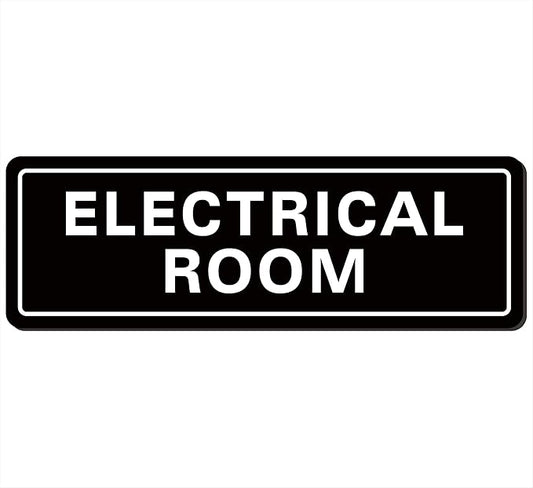Electrical Room Sign by Unknown