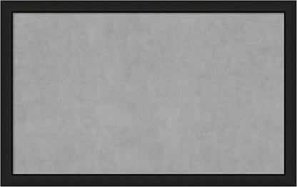 Amanti Art Black Framed Magnetic Board 27x43 Large Vision Board by AmantiArt