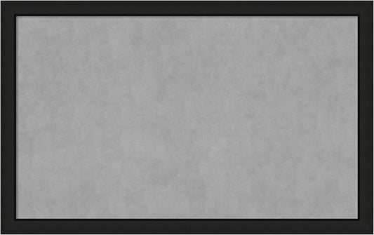 Amanti Art Black Framed Magnetic Board 27x43 Large Vision Board by AmantiArt