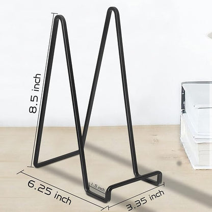 Decolore 4 Pack 8.5 Inch Black Picture Stands - Image 2