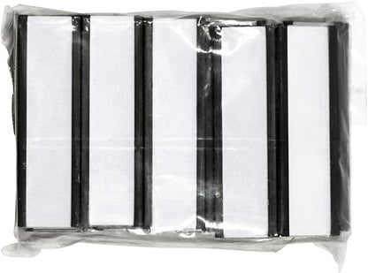 SmartSign Pack of 25 Magnetic 'C' Channel Label Holders | 0.5" x 2" - Image 8