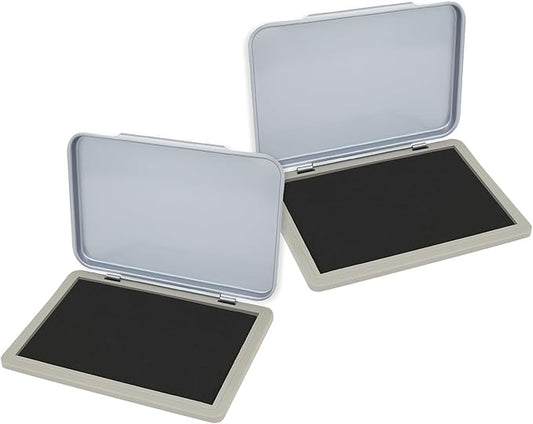 2 Pack Metal Case Stamp Pad Medium Size by ZIGEL