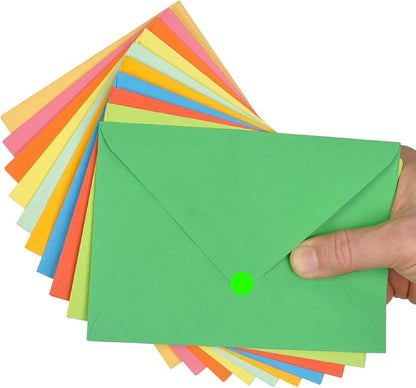 ChromaLabel Brand Fluorescent Green 1/2" Round Removable Stickers - Image 7
