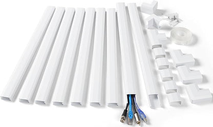 153in Wall Cable Hider, Cord Hider to Hide 3-4 Cords, TV Wire Hider - Image 7