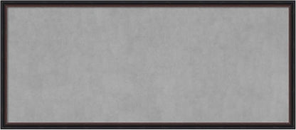 Amanti Art Black Framed Magnetic Board 22x50 Oversize Vision Board by AmantiArt