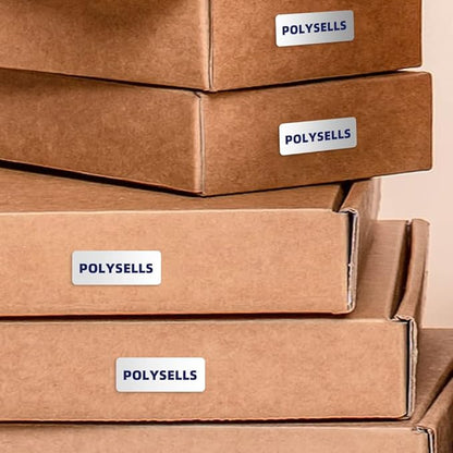 POLYSELLS 1" x2-5/8 Self Adhesive Address Labels, 30UP Blank Shipping Labels - Image 8