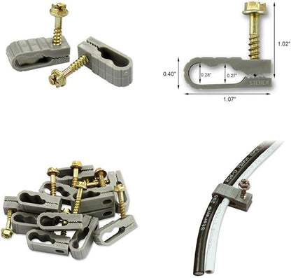 STEREN Coaxial Cable Clips - Image 2