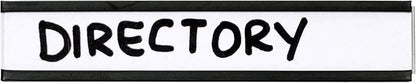 SmartSign Pack of 25 Magnetic 'C' Channel Label Holders | 0.5" x 3" - Image 5
