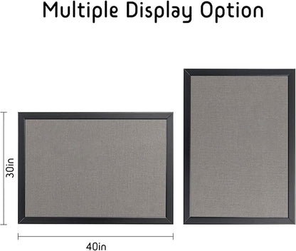 Gideal Bulletin Board 40x30 Inch, Cork Board - Image 6