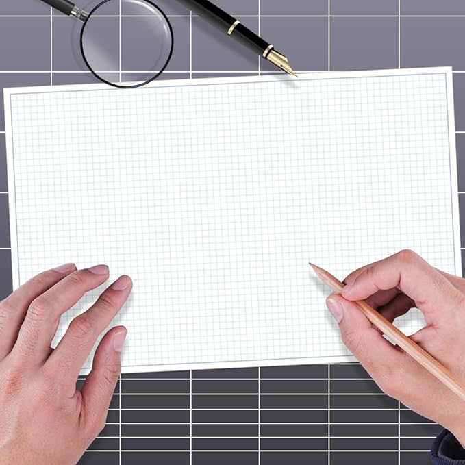 Engineering Graph Paper Pads, 11x17 Quadrille 75 Sheets/150 Pages Grid Paper - Image 4