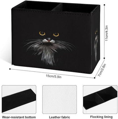 Famame 3D Cute Black Cat Pencil Holder - Image 3