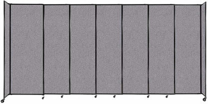 Versare Straightwall Sliding Portable Wall Partition | Freestanding Office by VERSARE