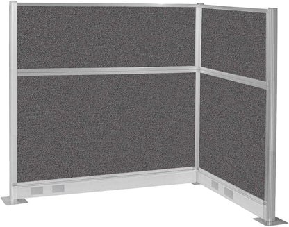 Versare Pre-Configured Hush Panel Electric Cubicle | Workstation Divider Walls by VERSARE