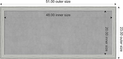 Amanti Art Silver Framed Magnetic Board 23x51 Oversize Vision Board - Image 4