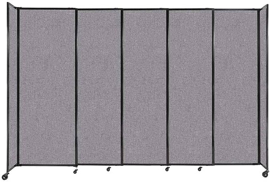 Versare Straightwall Sliding Portable Wall Partition | Freestanding Office by VERSARE