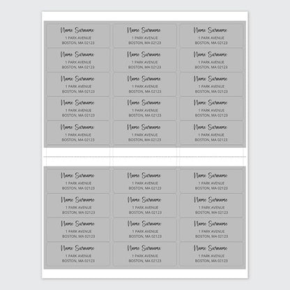 Dotty about Paper Personalized Grey Colorblock - Image 3