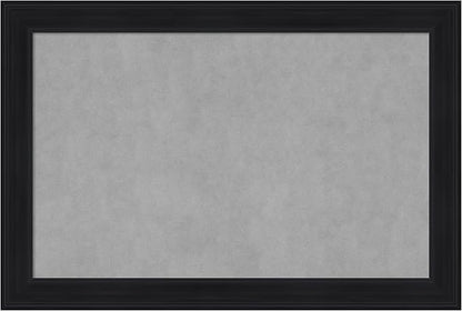 Amanti Art Black Framed Magnetic Board 25x37 Large Vision Board by AmantiArt
