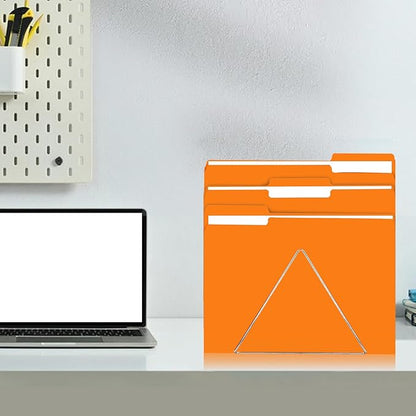 File Folder, RAZCC 100 Pack 1/3 Cut Tab File Folders Letter Size, Folders - Image 7