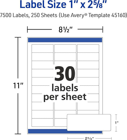 Avery Easy Peel Printable Address Labels - Image 7
