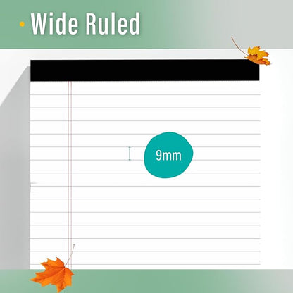 2 Pcs Legal Pads 8.5 x 11 Note Pads 8.5 x 11 Inch Notepad 60 Sheets Writing - Image 4