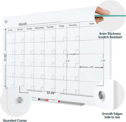 J&J worldwide Magnetic Whiteboard Calendar, - Image 2