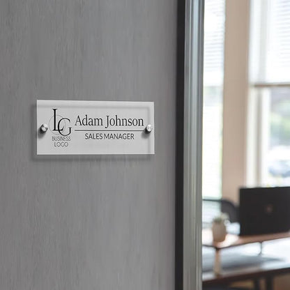 Custom Name Plates for Doors Personalized Wall Name Signs Office Workspace - Image 6