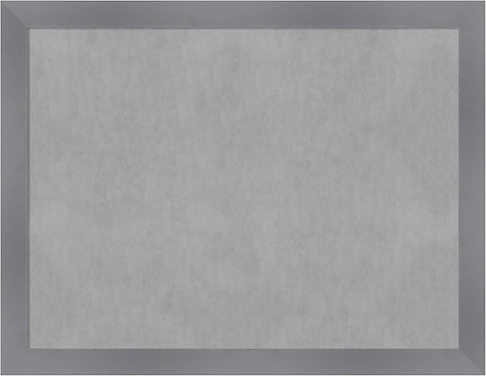 Amanti Art Grey Framed Magnetic Board 20x26 Medium Vision Board by AmantiArt