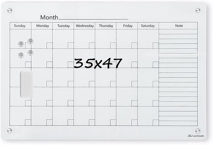 Magnetic Whiteboard Calendar, by JJworldwide