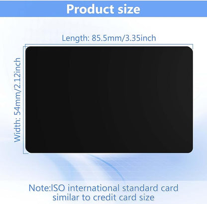 250 Pack - Premium Blank PVC Cards - Image 2