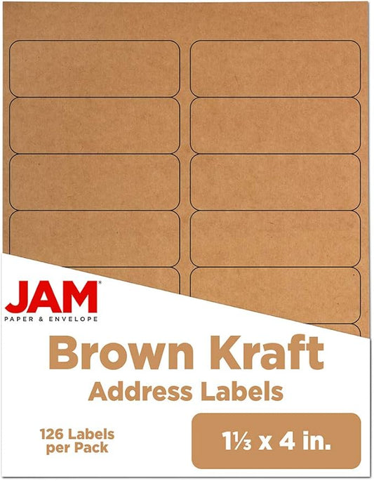 JAM PAPER Shipping Address Labels by JAMPaper
