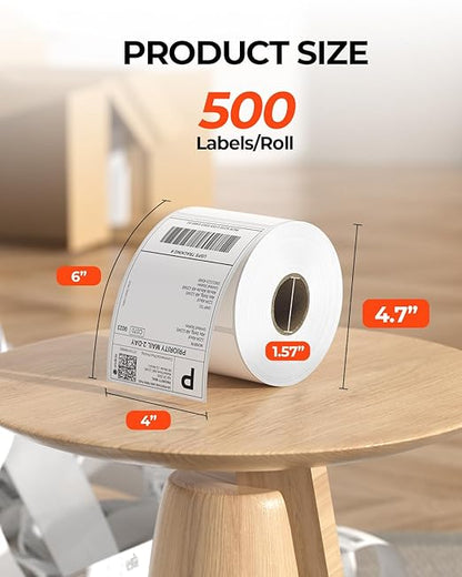 MUNBYN Thermal Direct Shipping Labels, 4x6 Labels - Image 2
