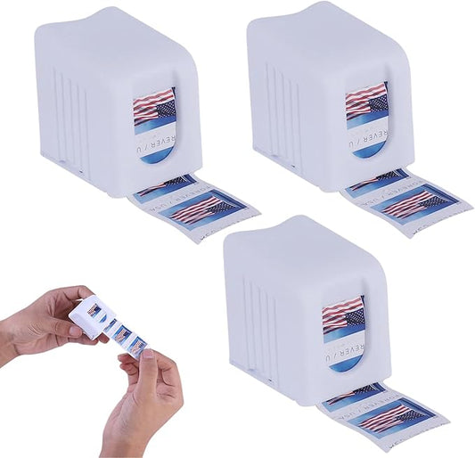 Postage Stamp Dispenser for Roll of 100 Stamps, Stamp Roll Holder for US by Unknown