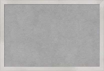 Amanti Art Silver Framed Magnetic Board 13x19 Small Vision Board by AmantiArt