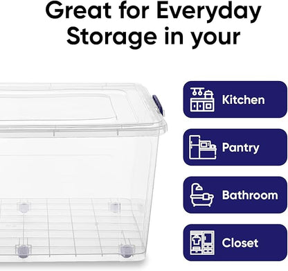 Superio Clear Storage Boxes - Image 4