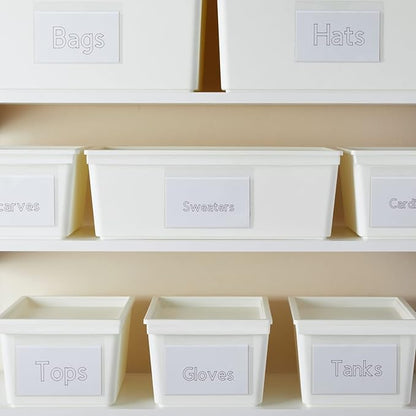 Juvale 100-Pack Clear Index Card Pockets - Image 3