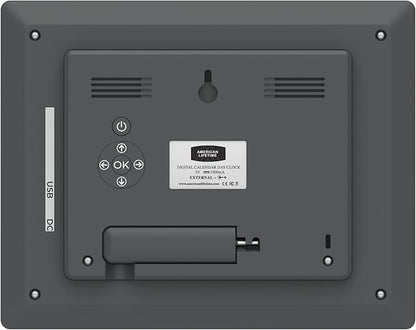 American Lifetime 【New 2024】 Dementia Clock Large Digital Clock - Image 4