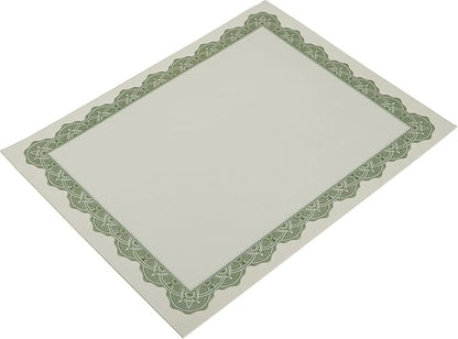 Geographics® 30% Recycled Blank Parchment Certificates, 8 1/2" x 11", Optima - Image 4