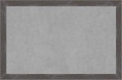 Amanti Art Grey Framed Magnetic Board 23x35 Large Vision Board by AmantiArt
