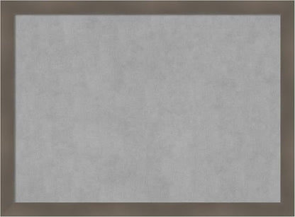 Amanti Art Grey Framed Magnetic Board 22x30 Medium Vision Board by AmantiArt