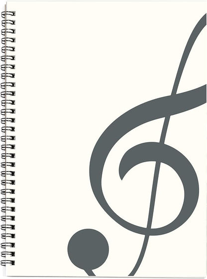 MAXCURY Blank Sheet Music Composition Manuscript Staff Paper Art Music Notebook by MAXCURY