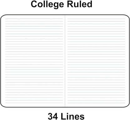 XYark Large Colorful Notebook Journals Bulk, College Ruled, Lined Paper - Image 4