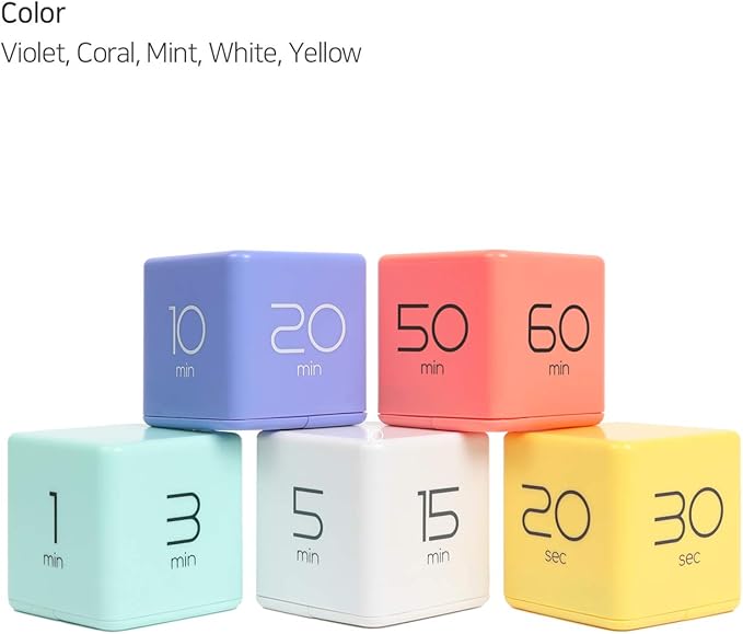 mooas Cube Timer, Flip Timer Productivity Timer, Time Management, Block Timer - Image 9