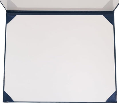 GraduationMall 11"x14" Imprinted Padded Diploma Cover Certificate Holder Navy - Image 3