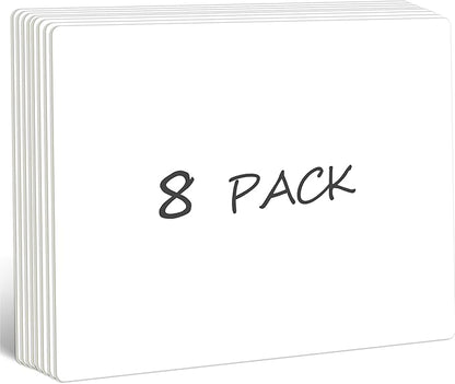 8 Packs Small Whiteboards, Double Sided Dry Erase Blank Board, Writable and by SpriteGru