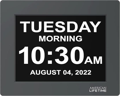 American Lifetime 【New 2024】 Dementia Clock Large Digital Clock - Image 2