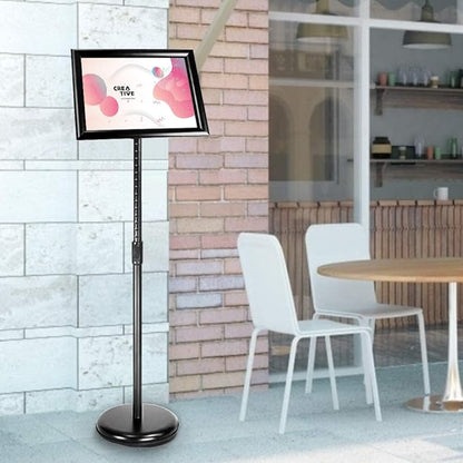 SENZHIYI Adjustable Poster Stand Holder 11x17 Inch, 360 Degree Rotation - Image 7