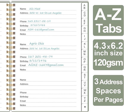 Address Book with Alphabetical Tabs - Image 3